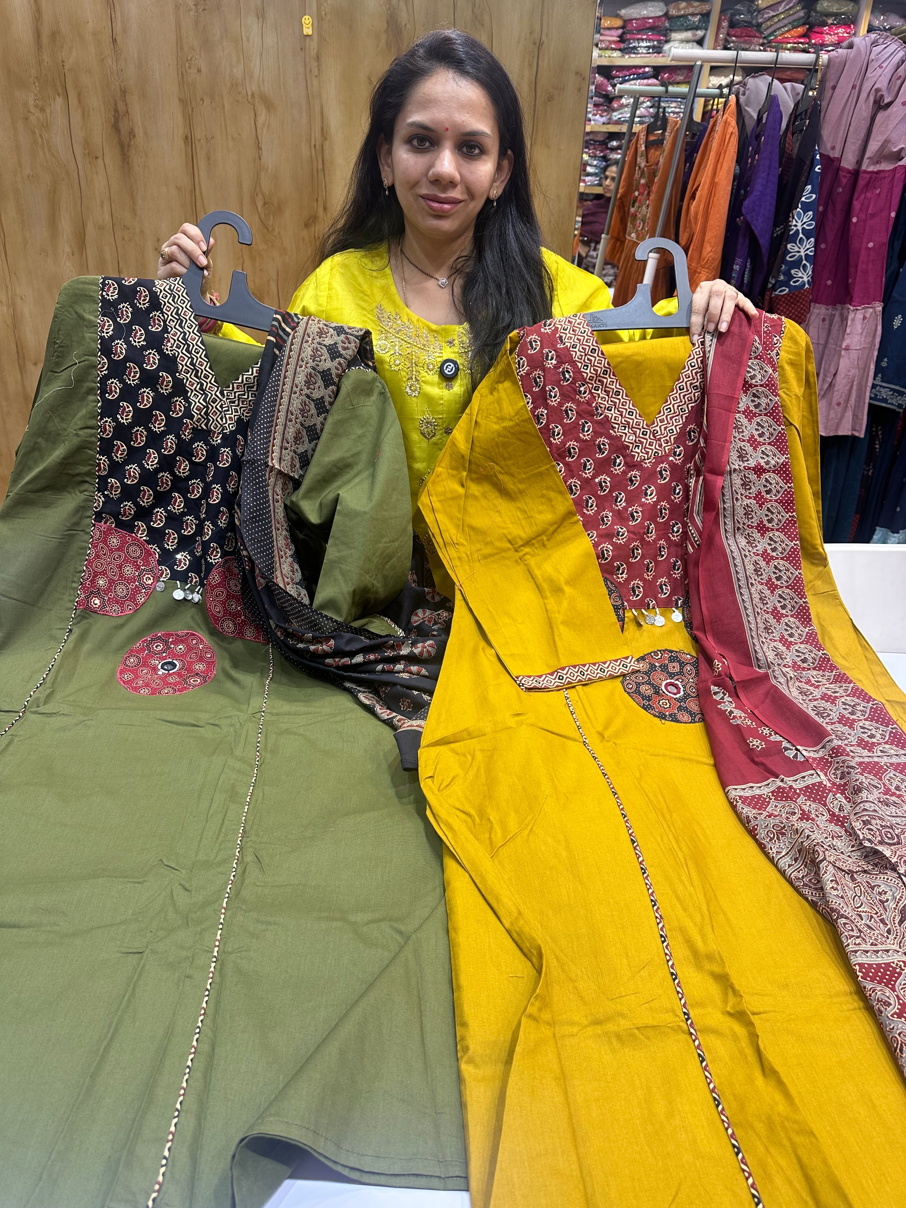 Jaipur cotton 3 piece suit